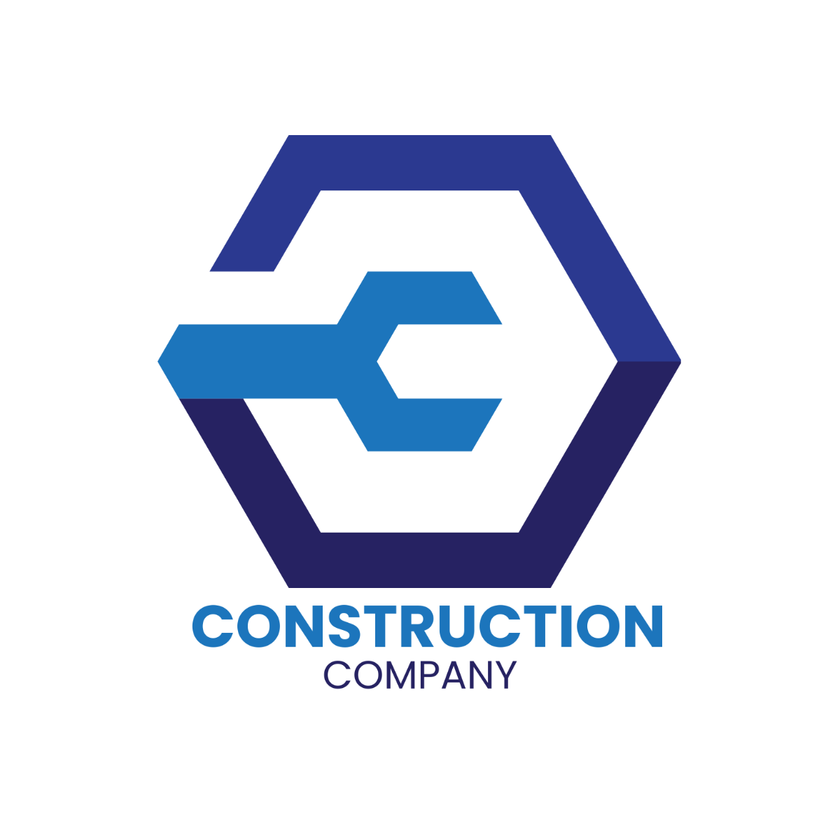 Construction Wrench Logo