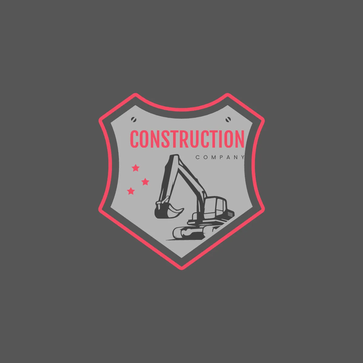 Free Construction Badge Logo Template to Edit Online