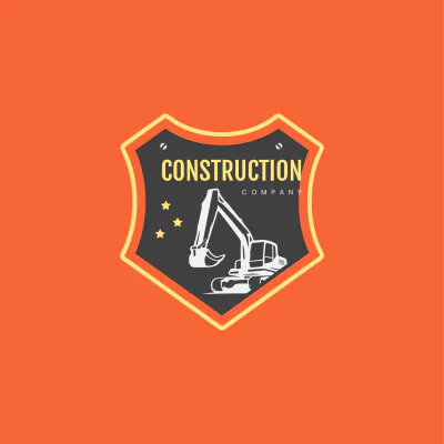 Free Construction Badge Logo Template to Edit Online