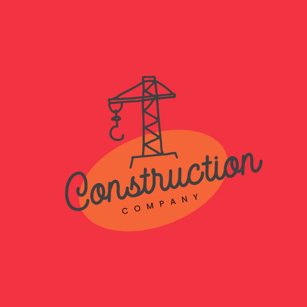 Free Construction Hand-drawn Logo Template to Edit Online
