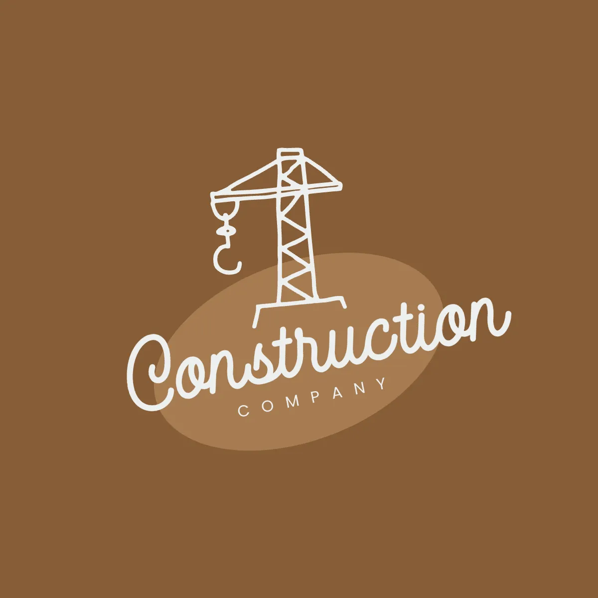 Free Construction Hand-drawn Logo Template to Edit Online