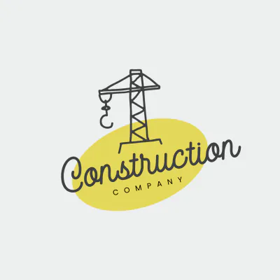 Free Construction Hand-drawn Logo Template to Edit Online