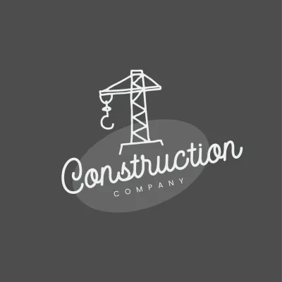 Free Construction Hand-drawn Logo Template to Edit Online