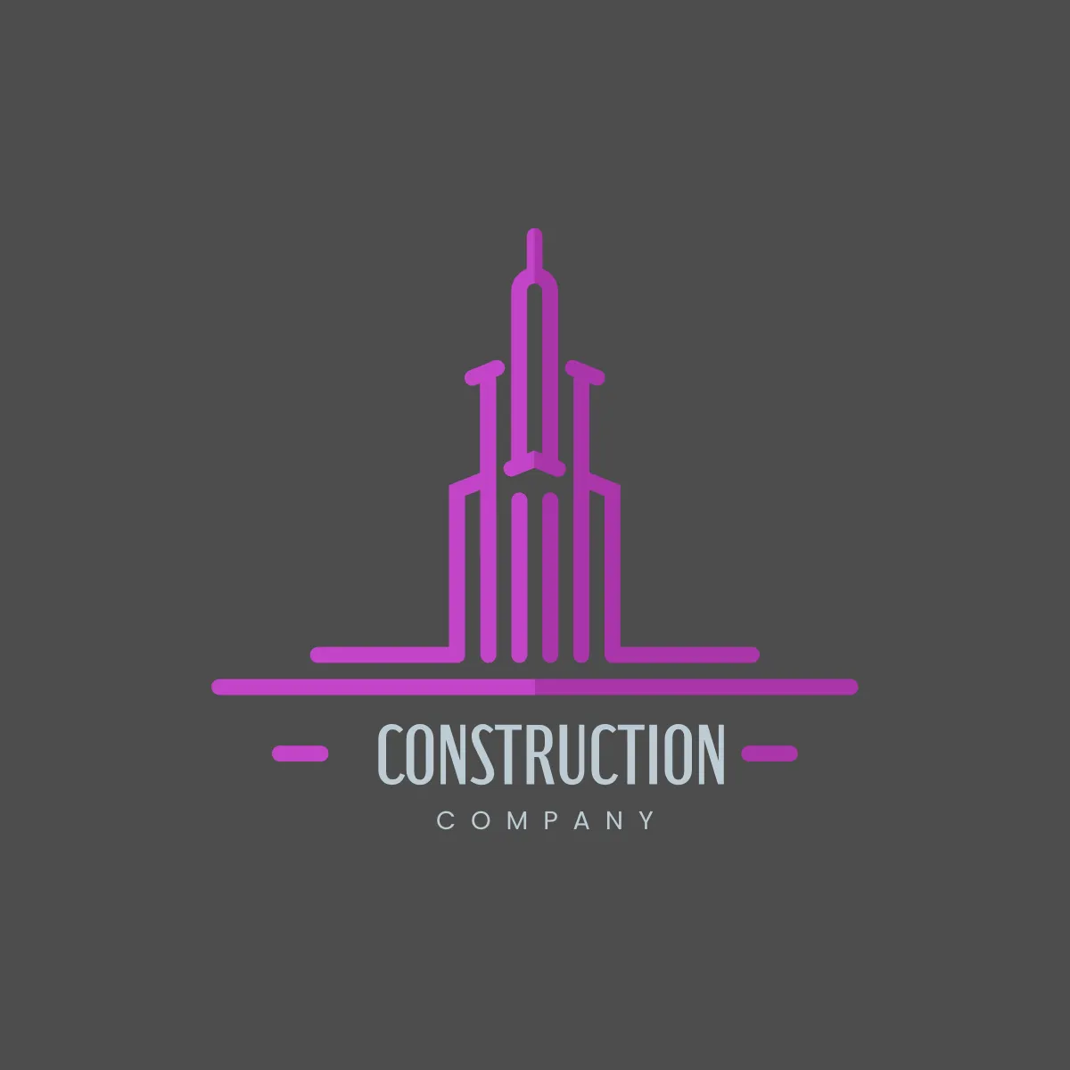 Free Construction Skyscraper Logo Template to Edit Online