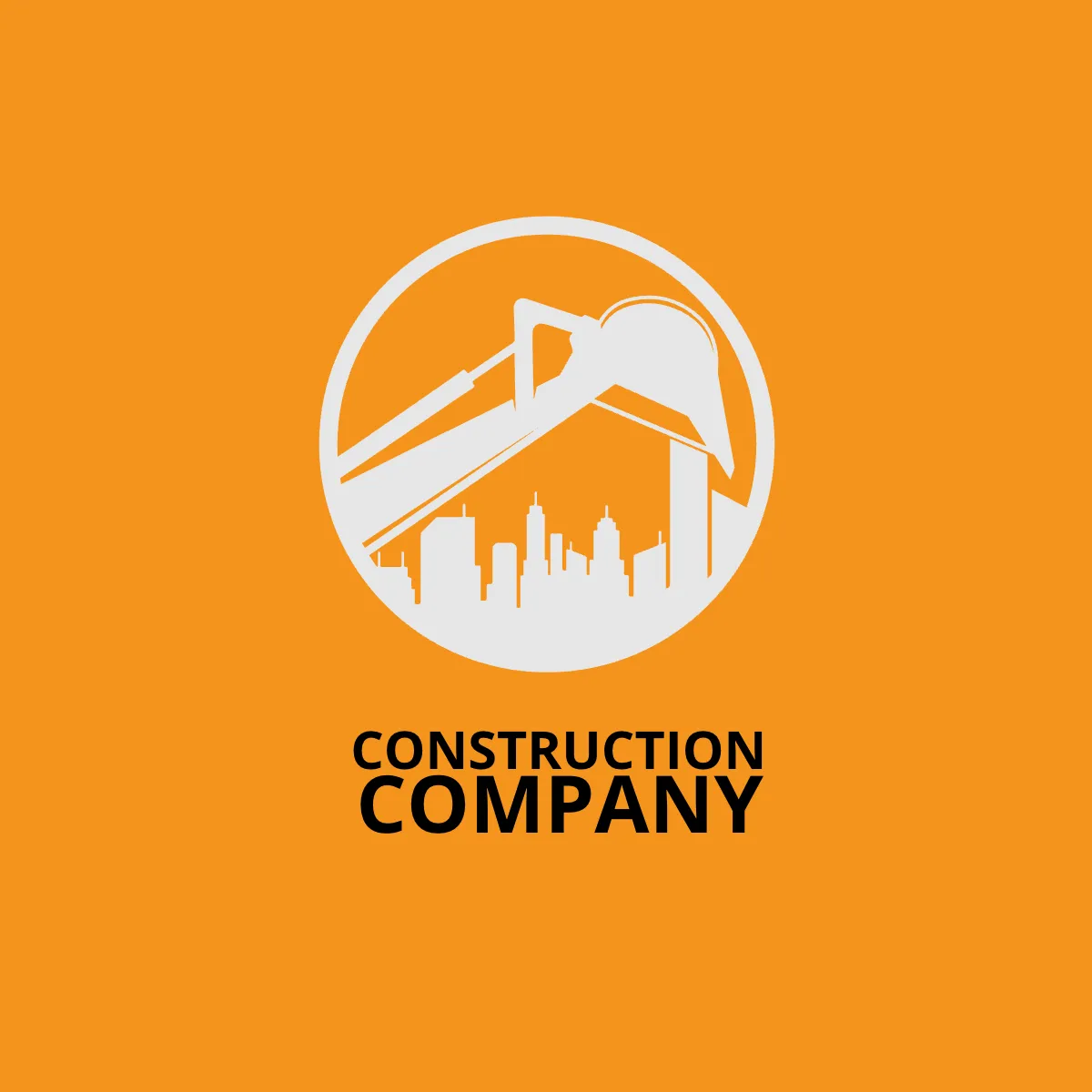 Free Construction  Demolition Logo Template to Edit Online