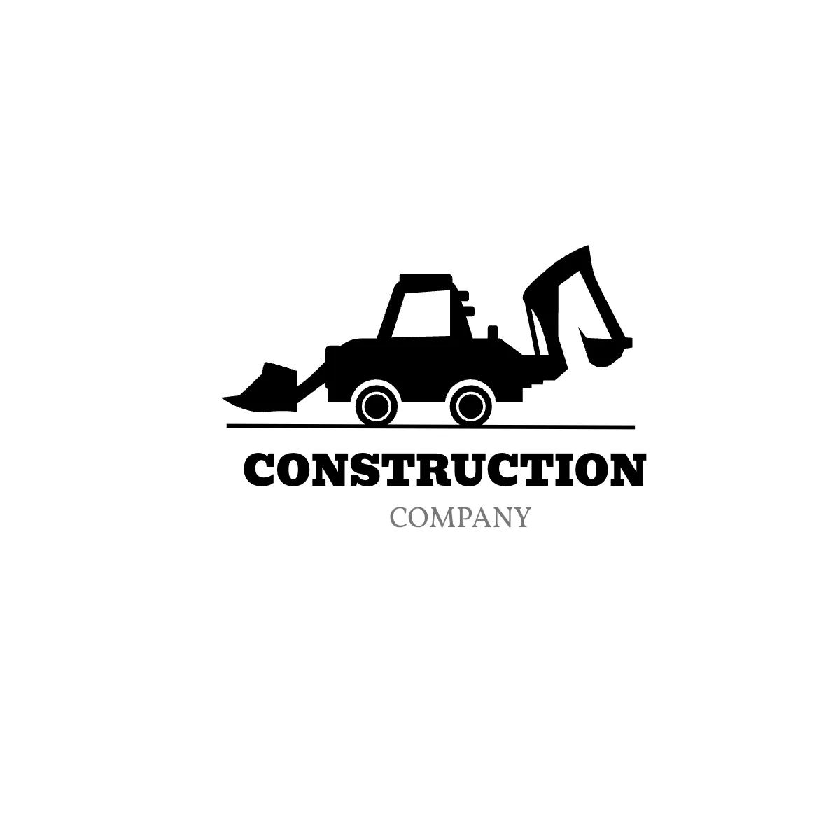 Free Construction Vehicle Logo Template to Edit Online