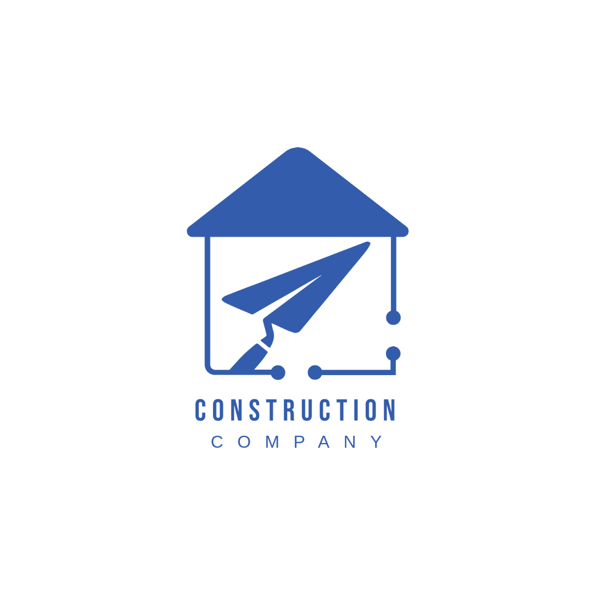 Construction Technology Logo Template