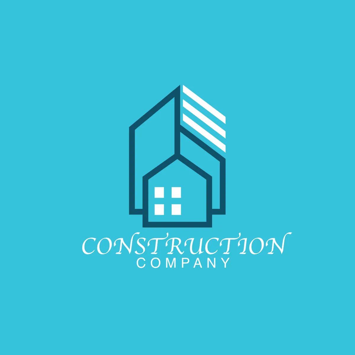 Free Construction Consultancy Logo Template to Edit Online
