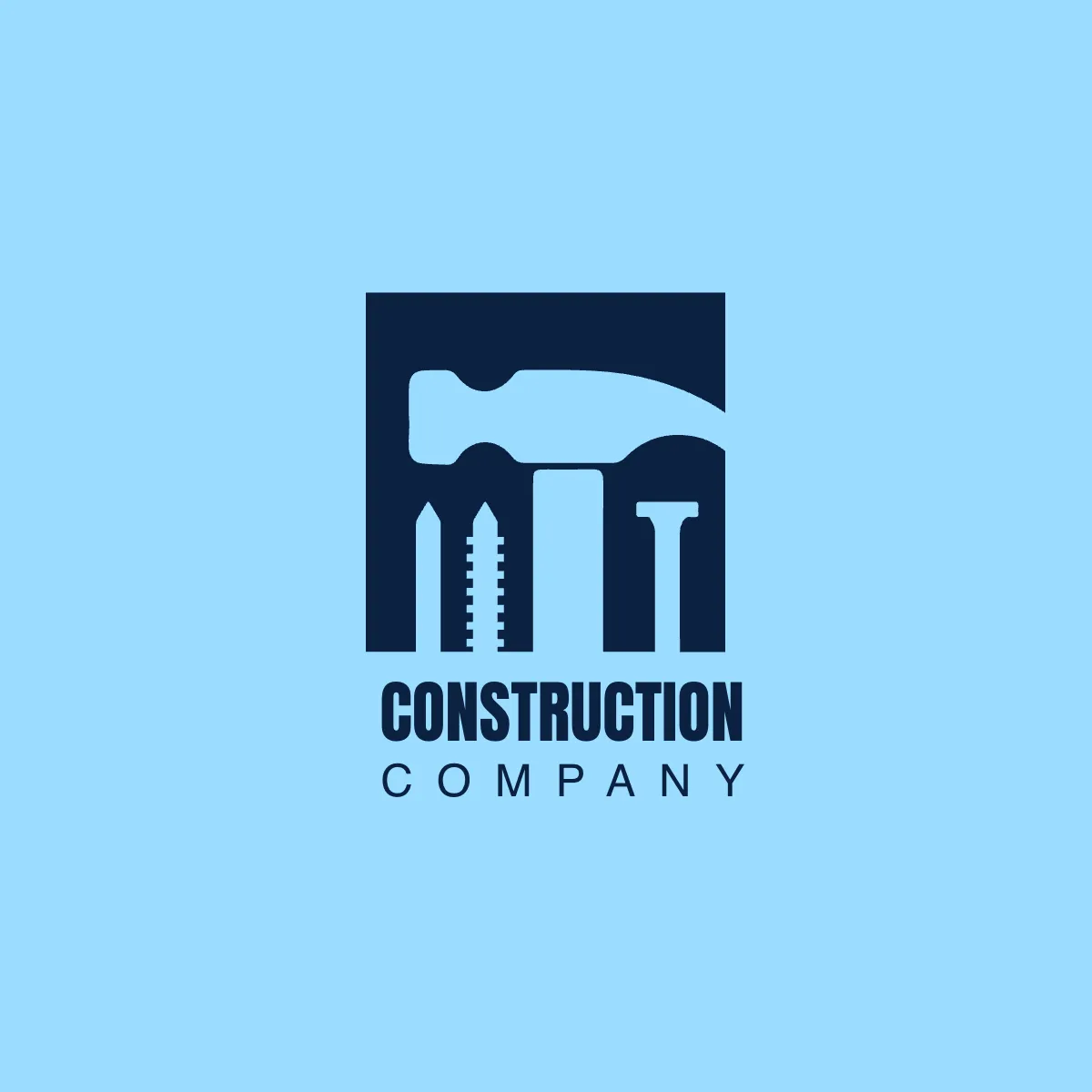Free Construction Supply Logo Template to Edit Online