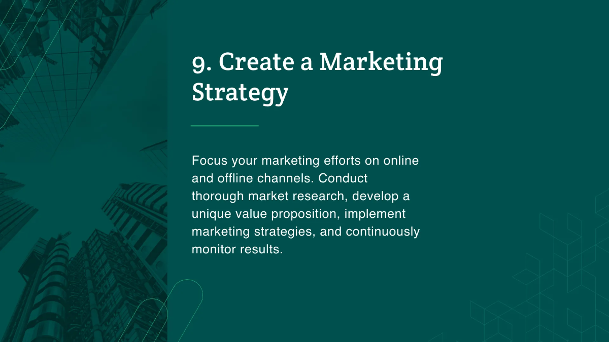 Free Construction Pitchdeck Template to Edit Online