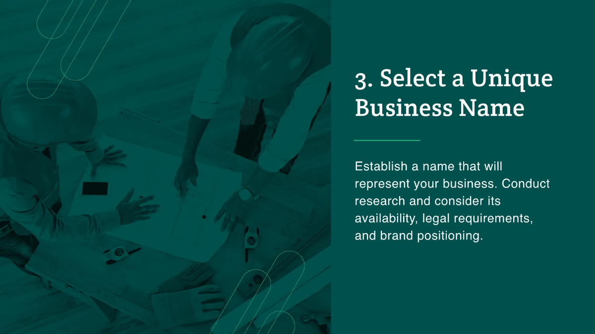 Free Construction Pitchdeck Template to Edit Online