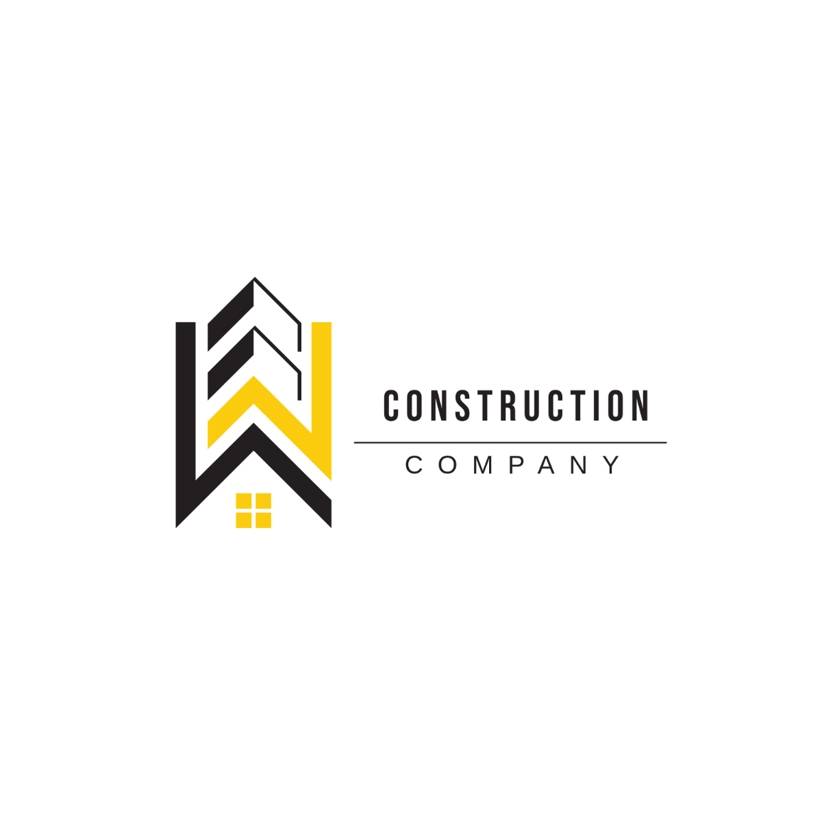 Commercial Construction Logo Template