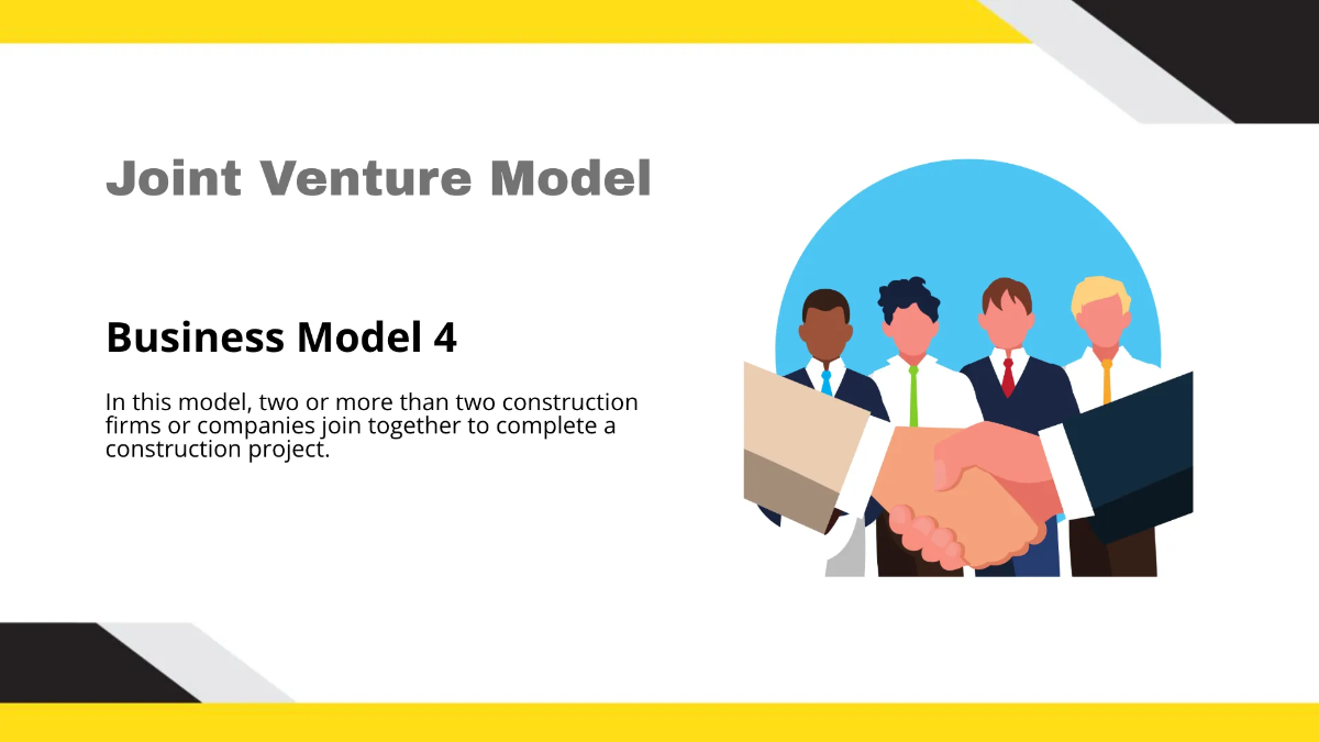 Free Construction Business Model Template to Edit Online