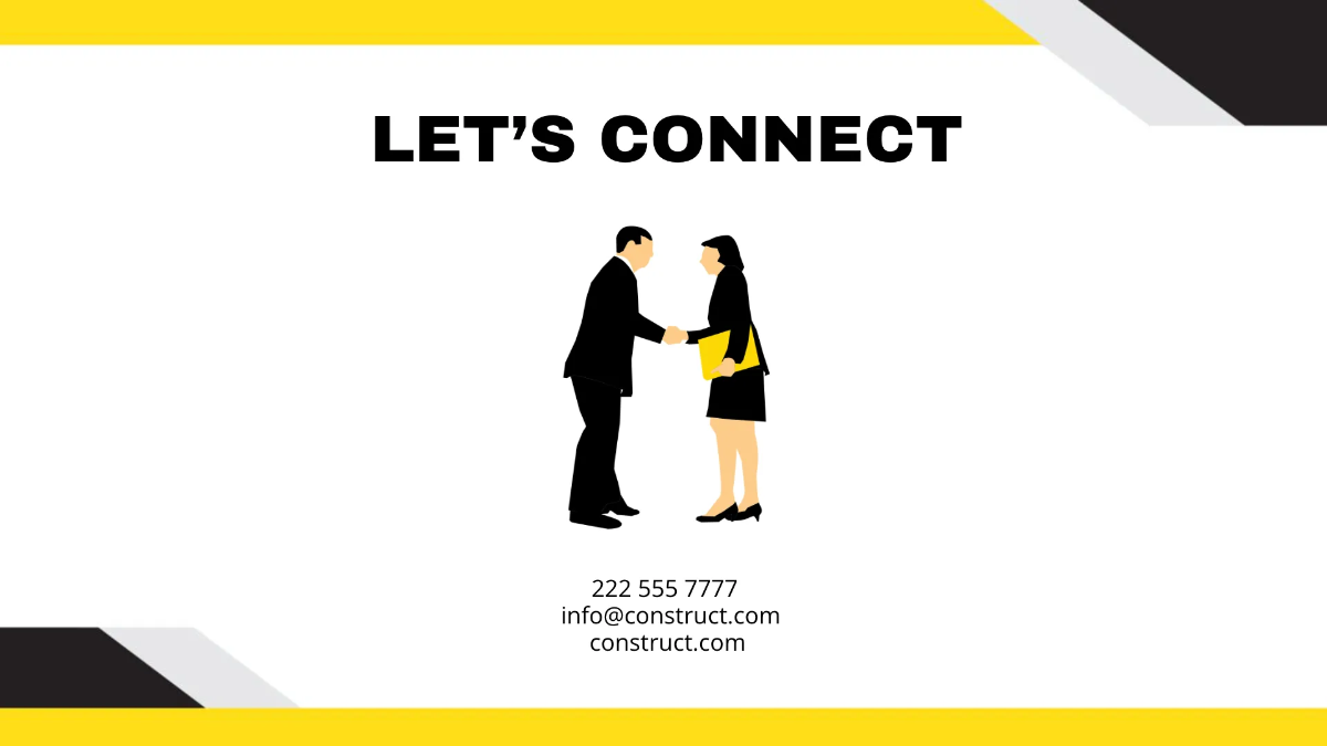 Free Construction Business Model Template to Edit Online