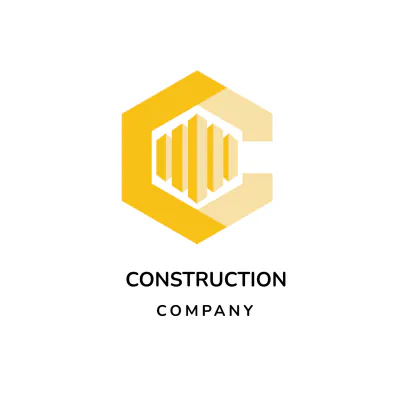 Free Creative Construction Logo Design Template to Edit Online