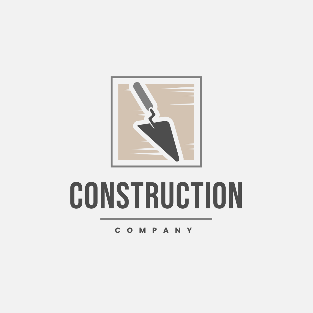 Concrete Construction Logo Template