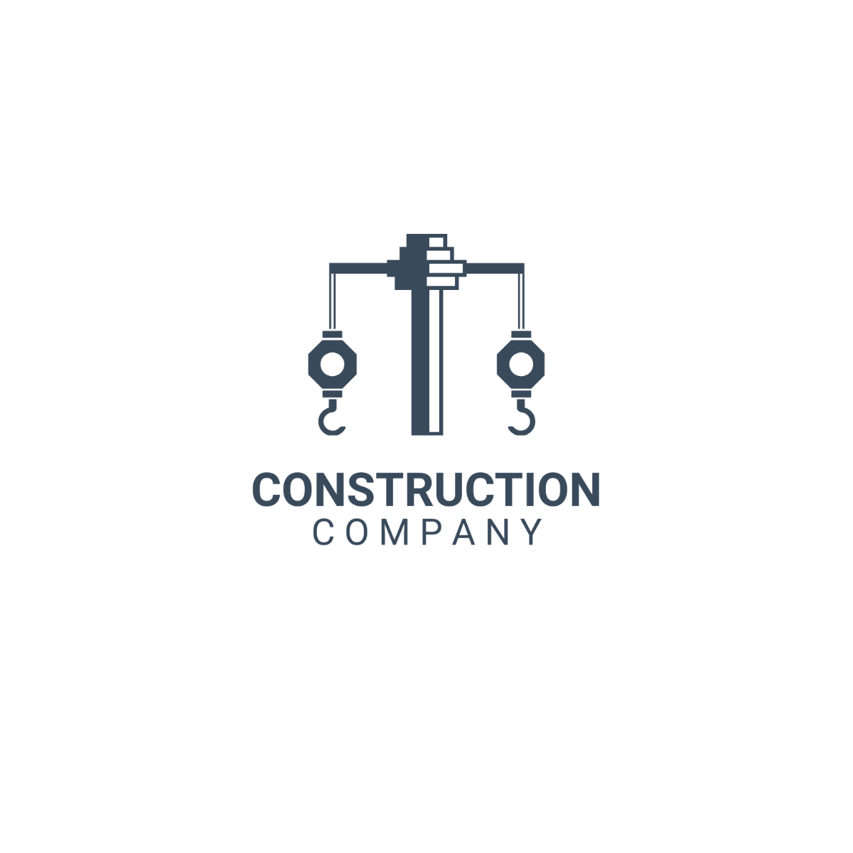 Construction Law Logo Template
