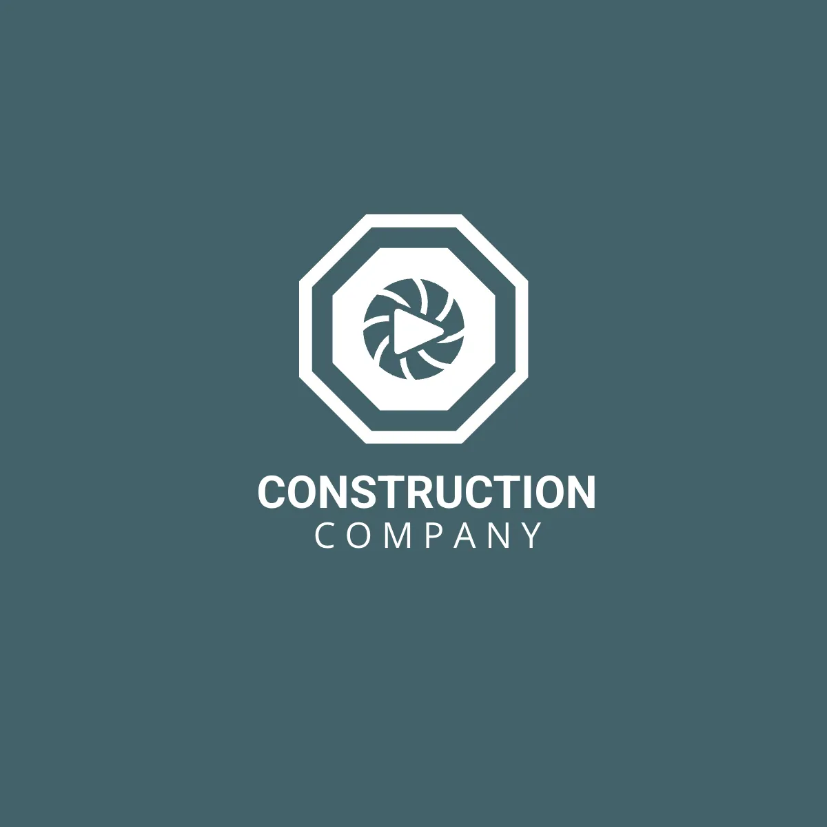 Free Construction Media Logo Template to Edit Online