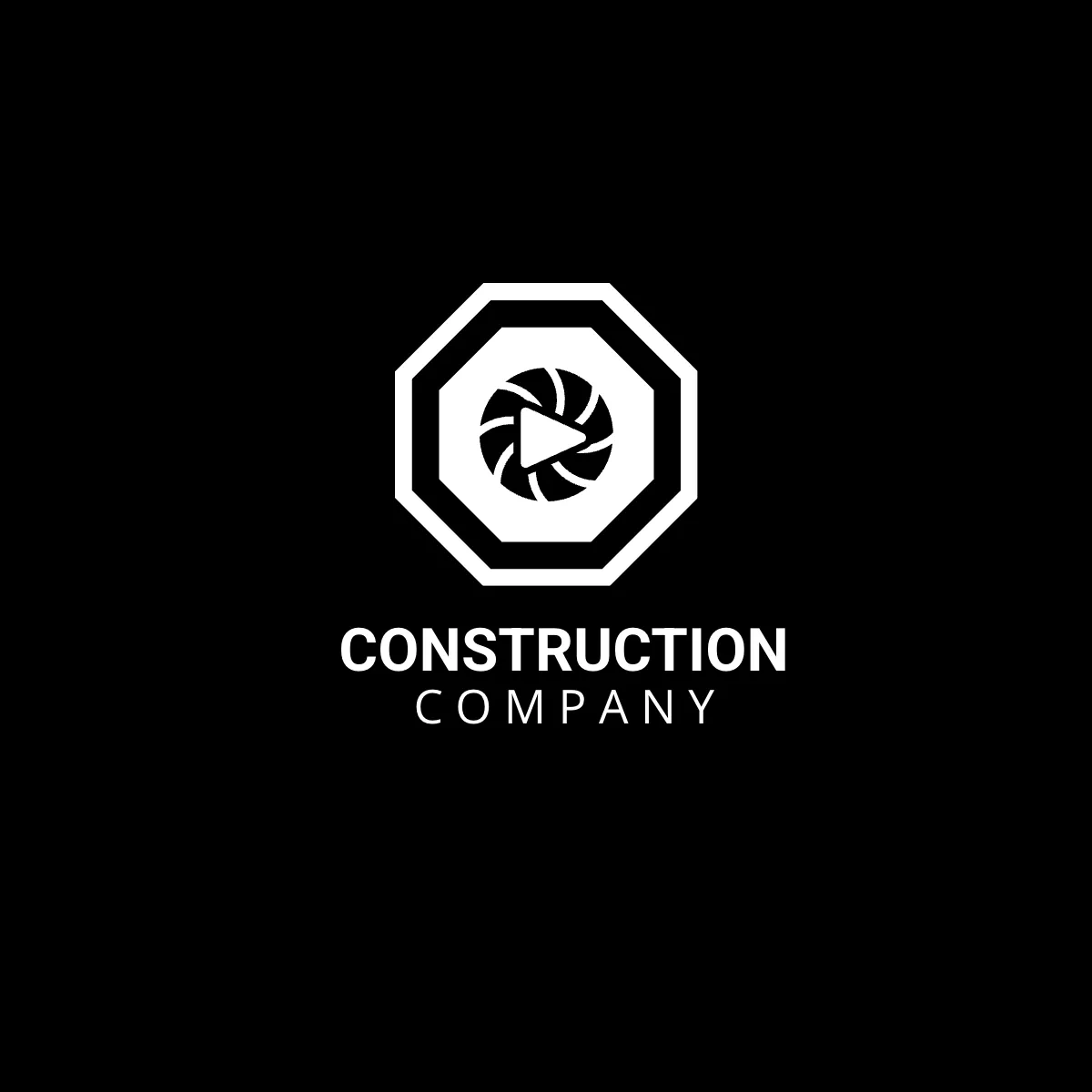 Free Construction Media Logo Template to Edit Online