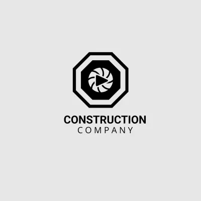 Free Construction Media Logo Template to Edit Online