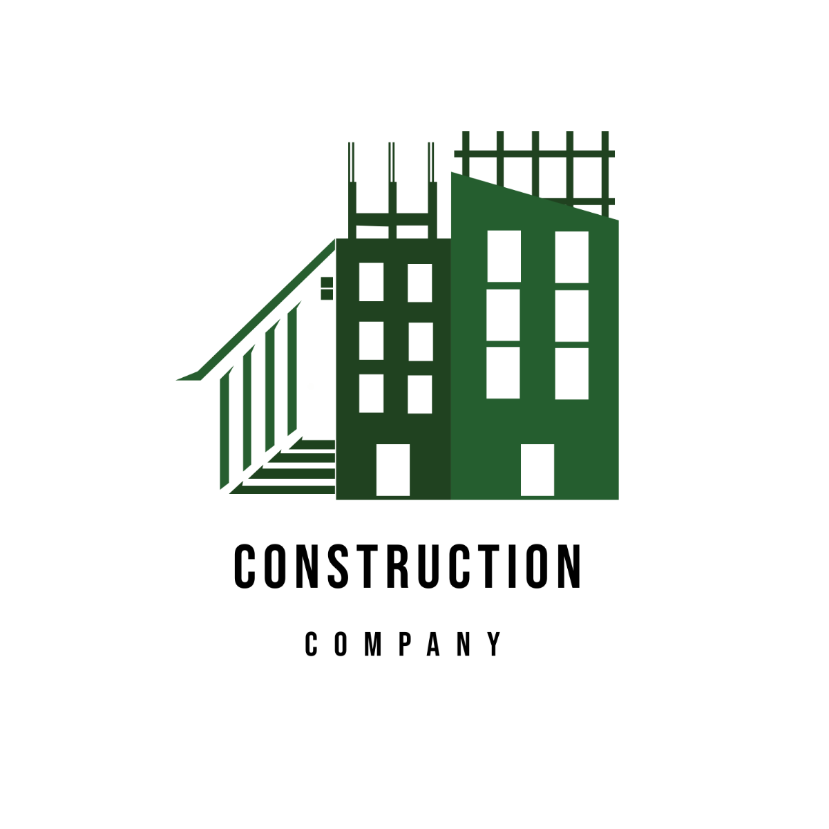 Modern Construction Logo Design Template