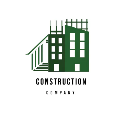 Free Modern Construction Logo Design Template to Edit Online