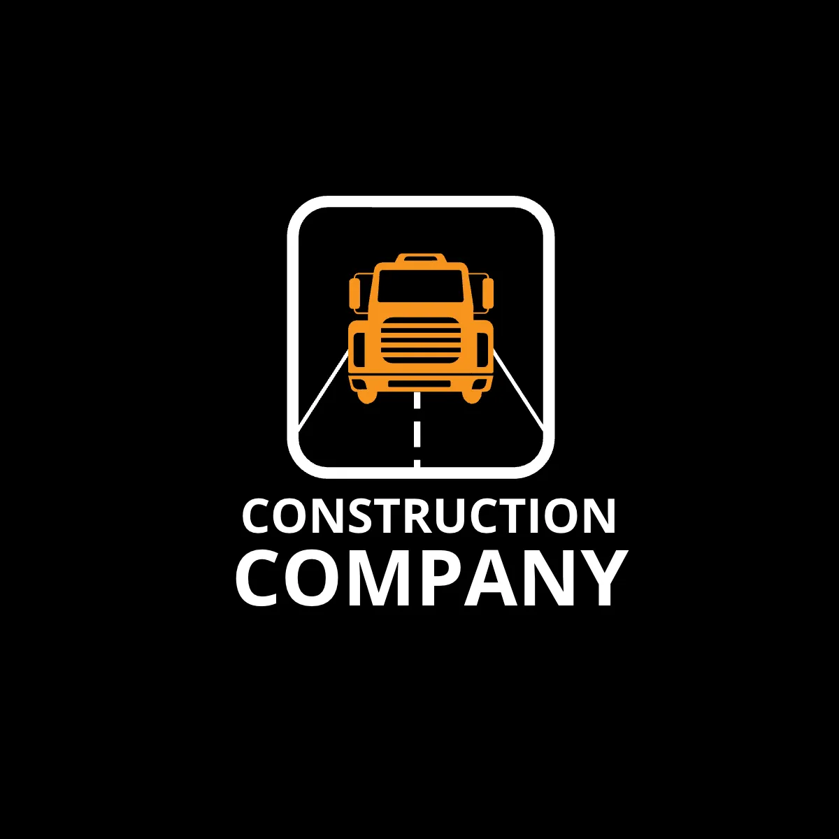 Free Construction Transportation Logo Template to Edit Online