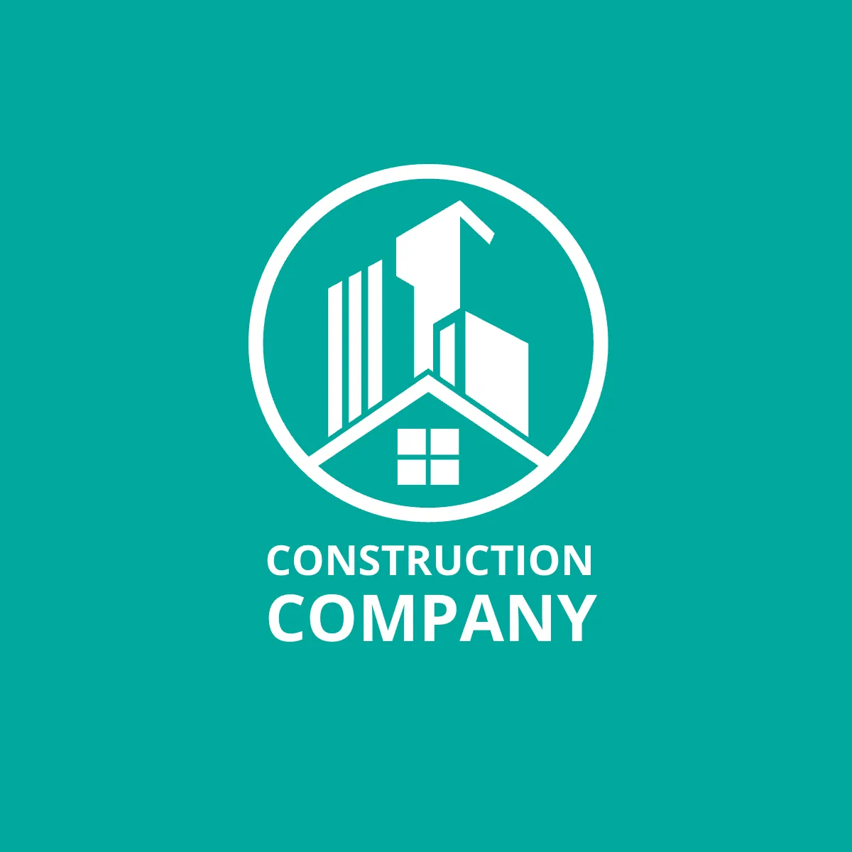 Free Construction Real Estate Logo Template to Edit Online