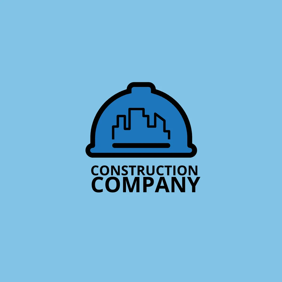 Free Construction Safety Gear Logo Template to Edit Online