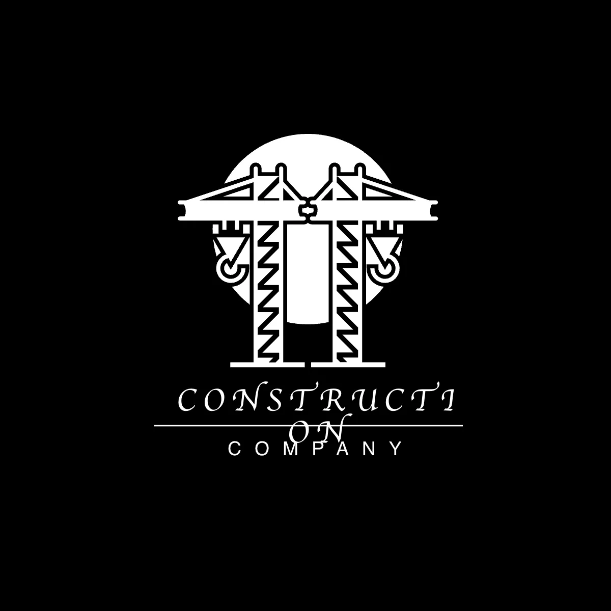 Free Construction Equipment Logo Template to Edit Online
