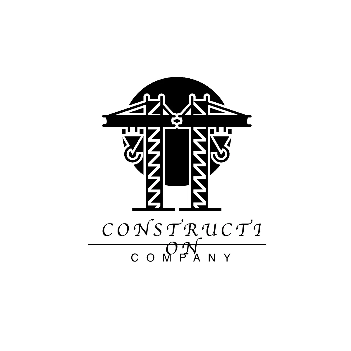Free Construction Equipment Logo Template to Edit Online