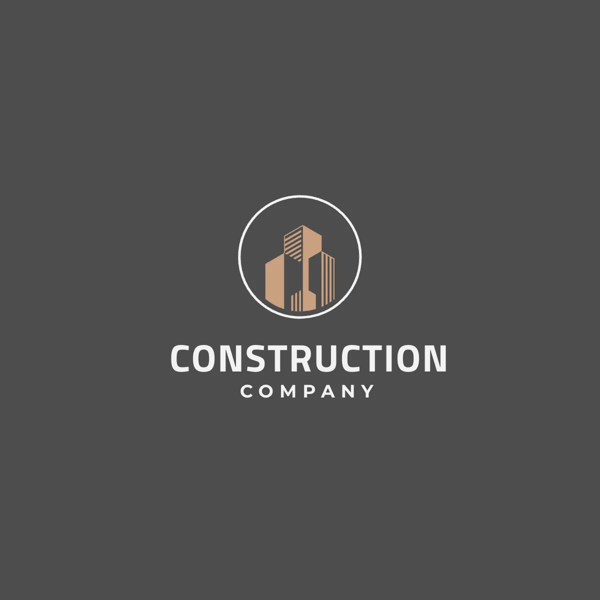 Free Construction Work Logo Template to Edit Online