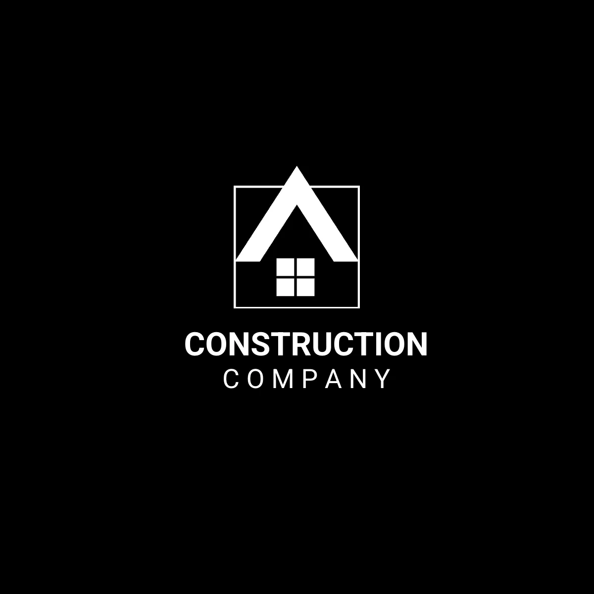Free Home Construction Company Logo Template to Edit Online