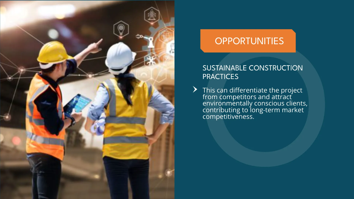 Free Building Construction Swot Analysis For Construction Project Template to Edit Online