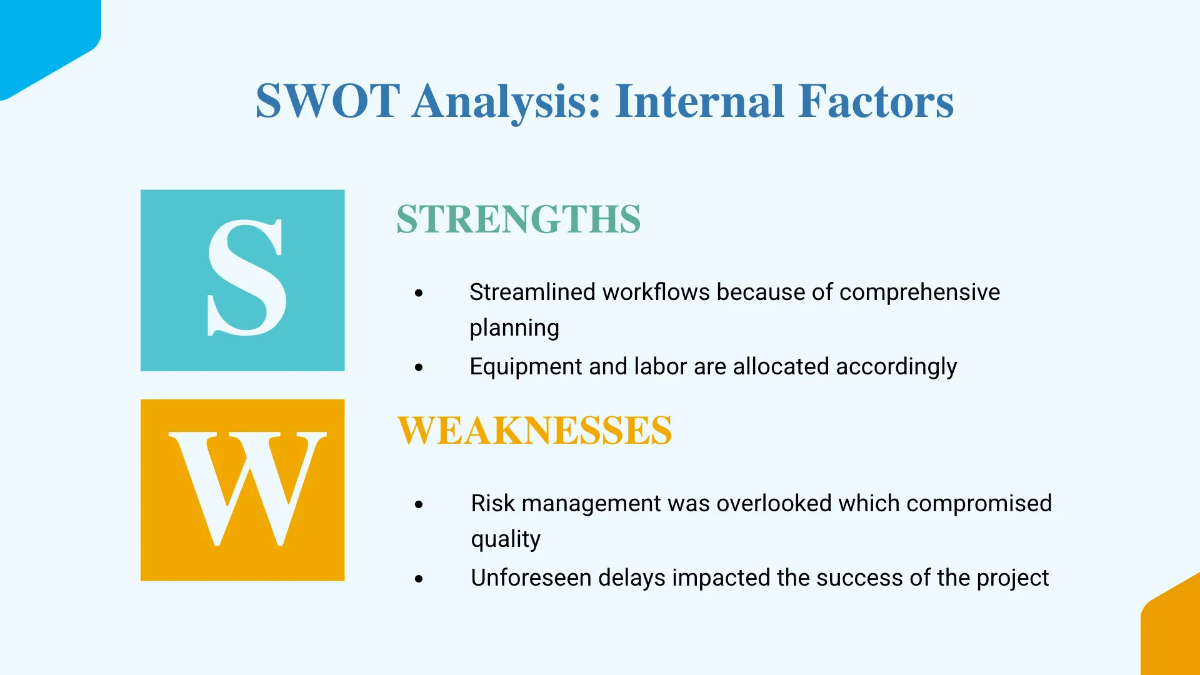 Free Swot Analysis For Management Contracting Or Construction Management Template to Edit Online