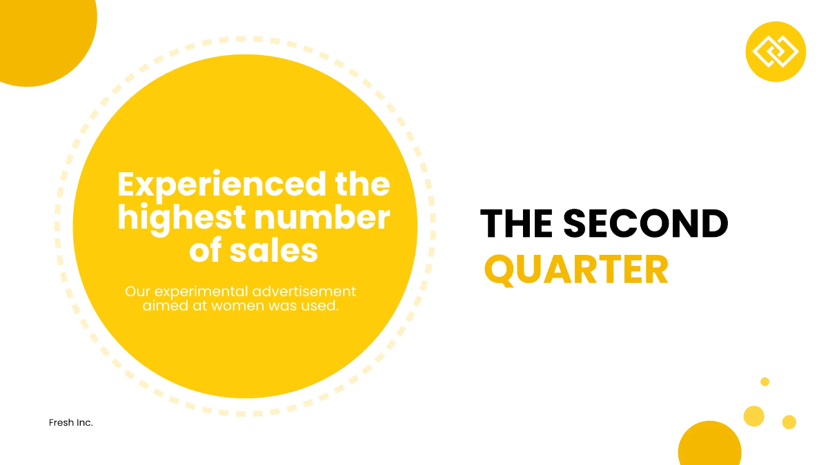 Free Simple Chart Presentation Template to Edit Online