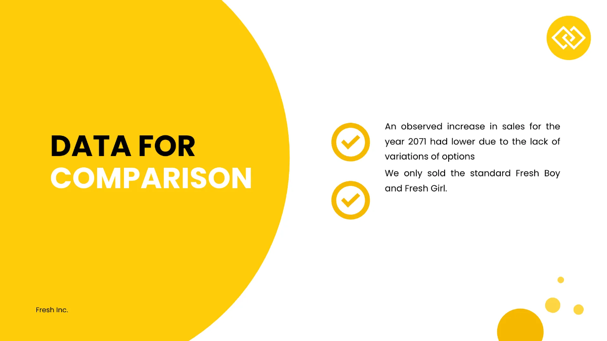 Free Simple Chart Presentation Template to Edit Online