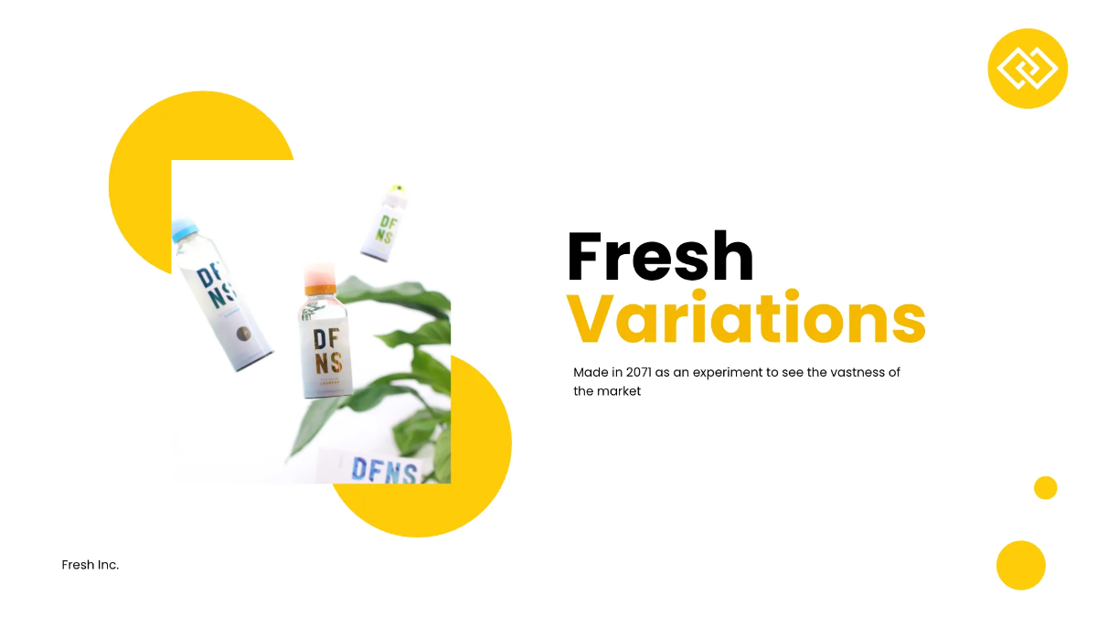 Free Simple Chart Presentation Template to Edit Online