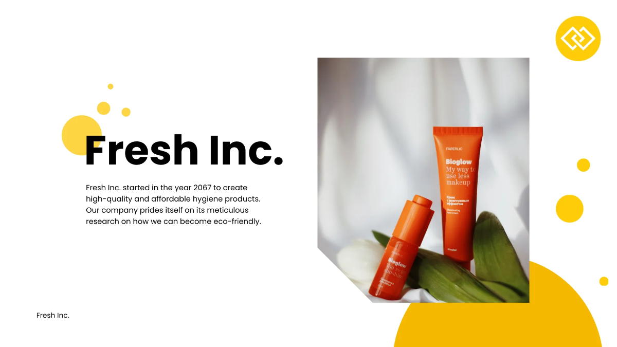 Free Simple Chart Presentation Template to Edit Online