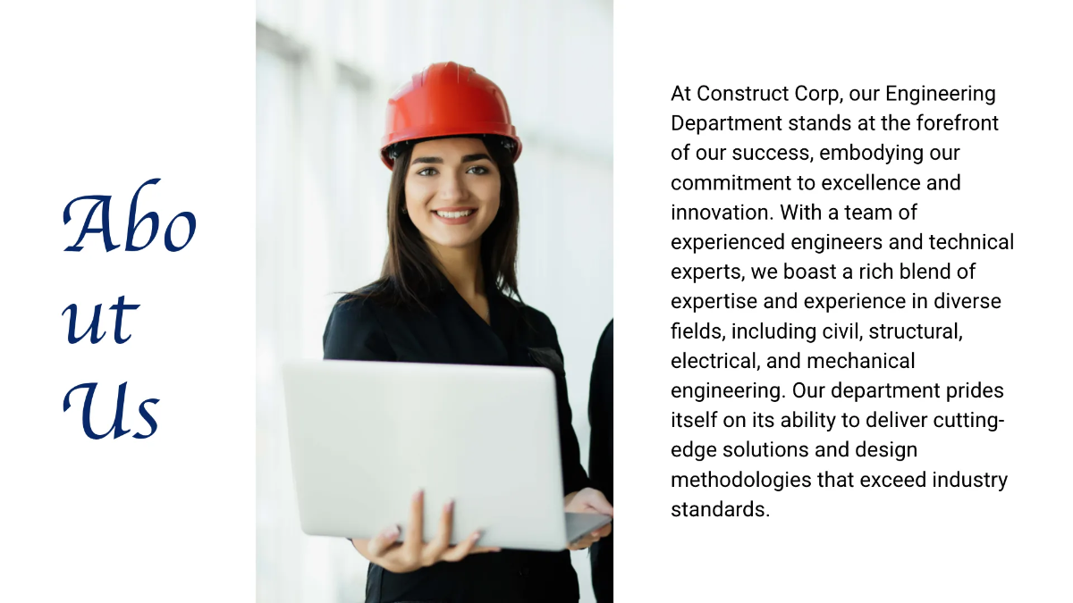 Free Construction Engineering Department SWOT Analysis Template to Edit Online