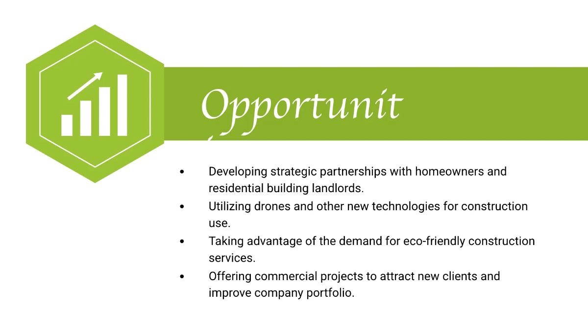 Free Construction Engineering Department SWOT Analysis Template to Edit Online