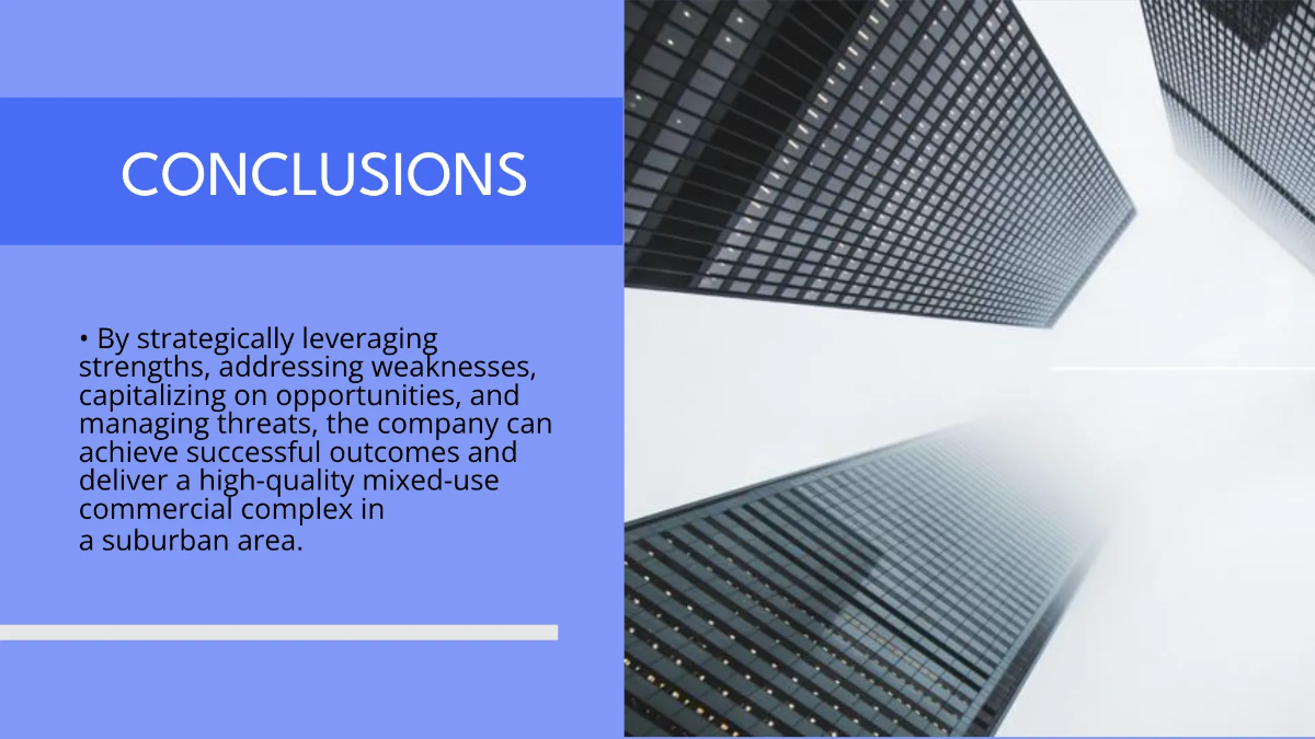 Free SWOT Analysis for Construction Project Template to Edit Online