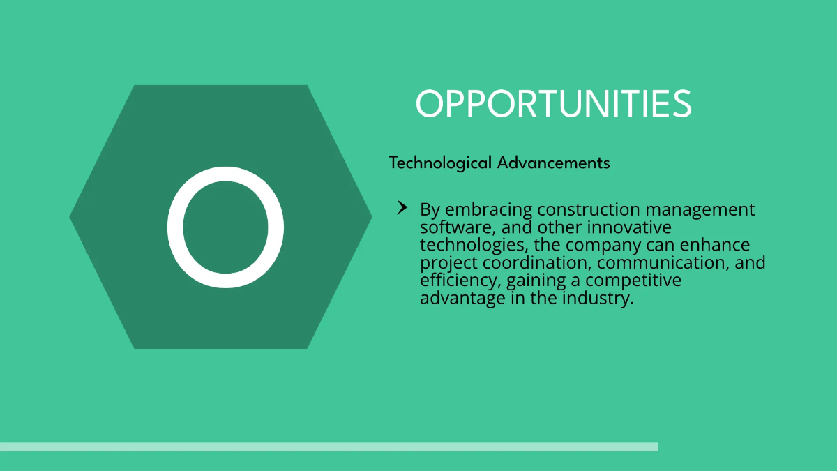 Free SWOT Analysis for Construction Management Contracting Template to Edit Online