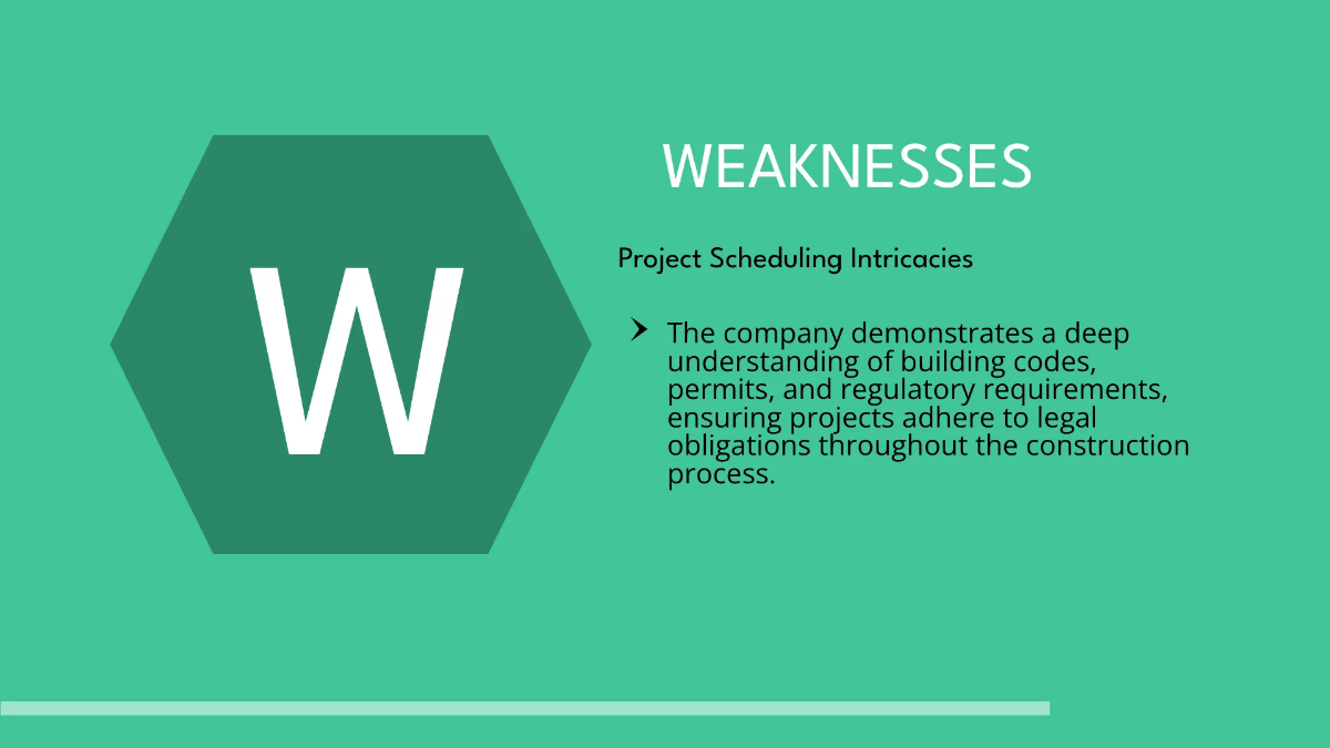 Free SWOT Analysis for Construction Management Contracting Template to Edit Online