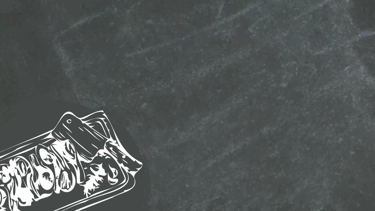 Free Chalkboard Background Presentation Template to Edit Online