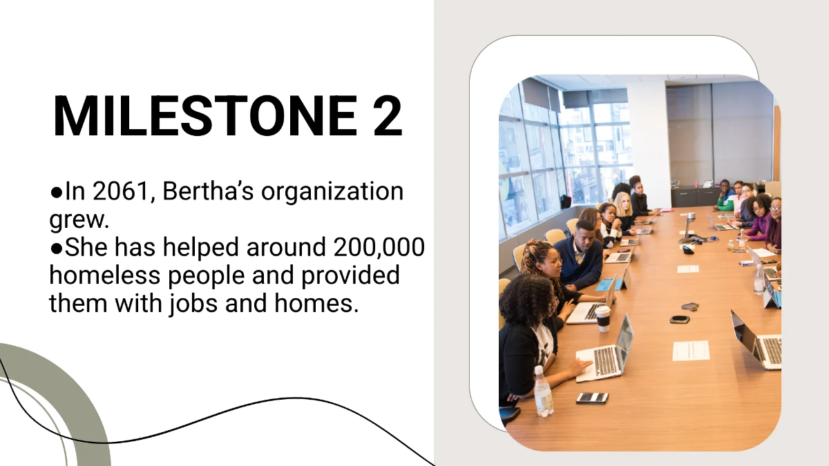 Free Biography Presentation Template to Edit Online