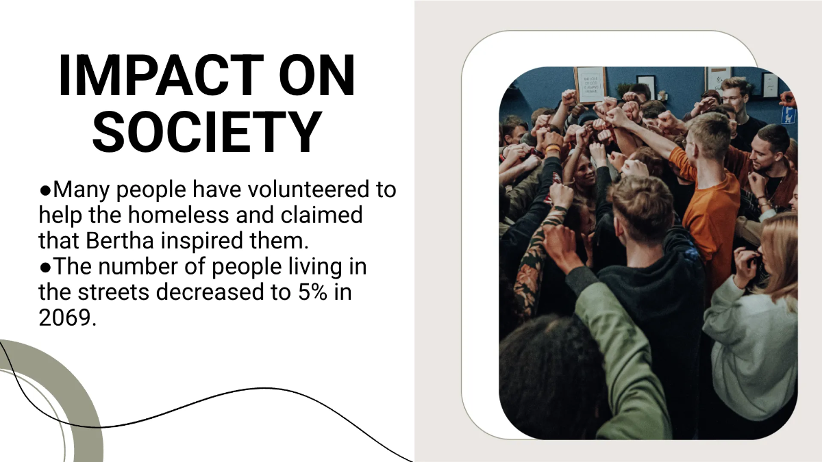 Free Biography Presentation Template to Edit Online