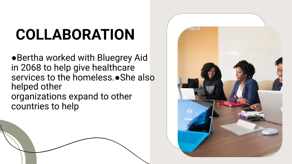 Free Biography Presentation Template to Edit Online