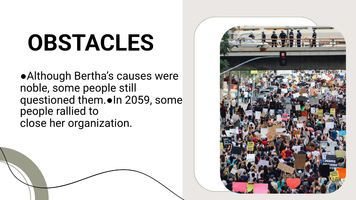 Free Biography Presentation Template to Edit Online