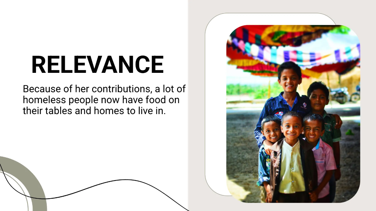 Free Biography Presentation Template to Edit Online